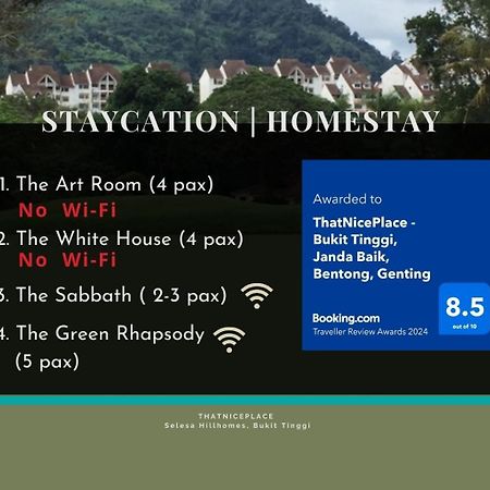 Thatniceplace - Bukit Tinggi, Janda Baik, Bentong, Genting Exterior foto